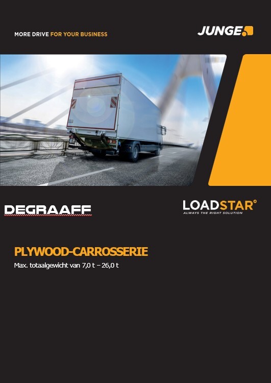 De Graaff Carrosserie Afbeelding brochure Loadstar plywood